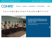 Tablet Screenshot of cohife.org